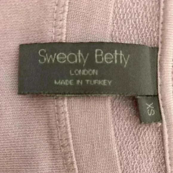 Sweaty Betty London Lilac Aster Purple After Class Oversized Sweatshirt Size XS - Picture 4 of 15